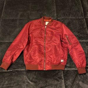 H&M Red Bomber Jacket